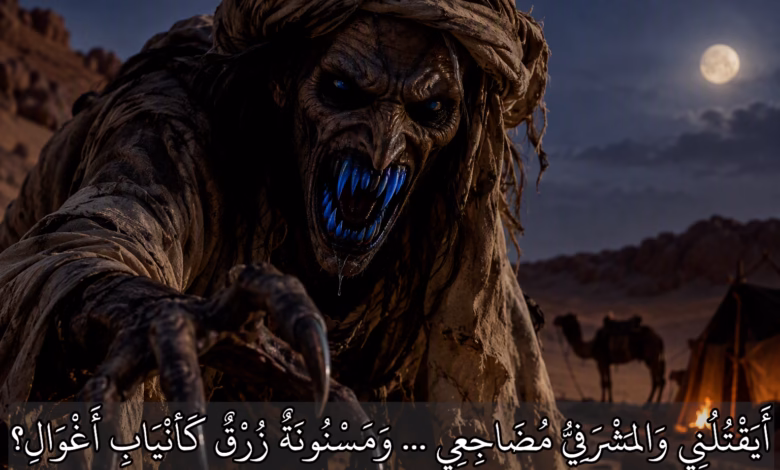 أيقتلني والمشرفي مضاجعي